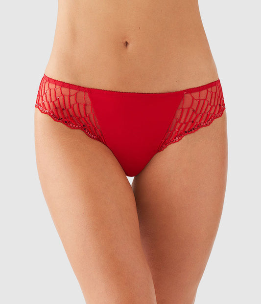 La Femme Bikini - Equestrian Red | Wacoal Smart Buy