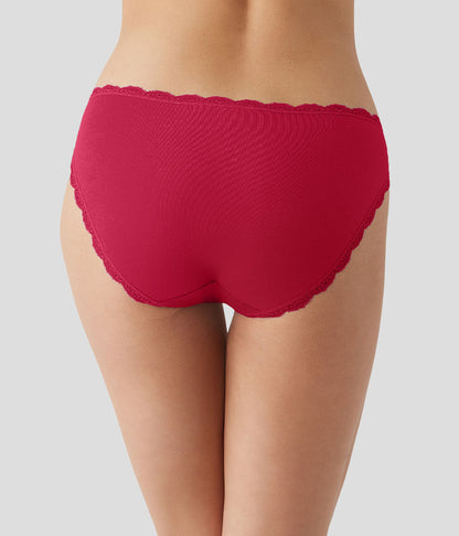 Inspired Eyelet Bikini - Cerise | Wacoal Sale