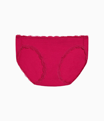 Inspired Eyelet Bikini - Cerise | Wacoal Sale