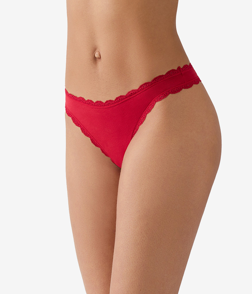 Inspired Eyelet Thong - Chili Pepper Red | Wacoal Best Price