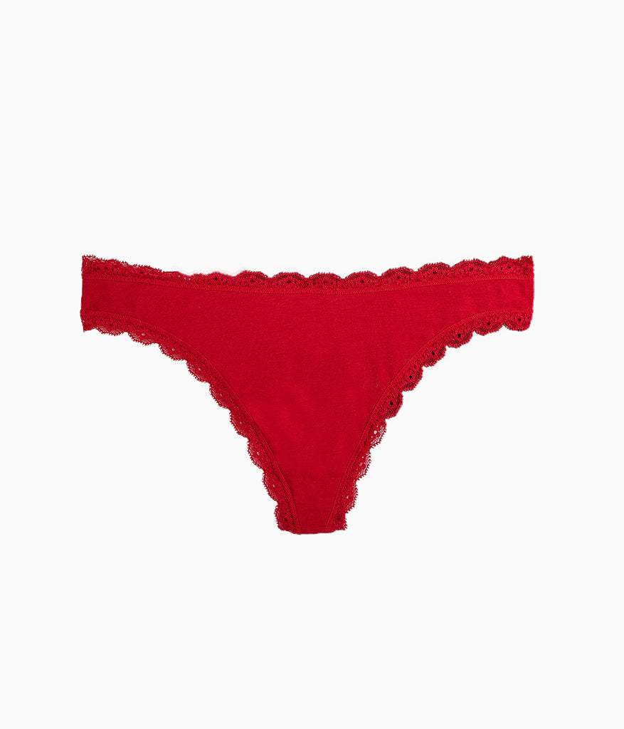 Inspired Eyelet Thong - Chili Pepper Red | Wacoal Best Price