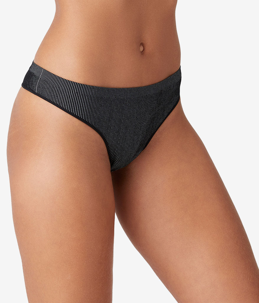 Comfort Intended Rib Thong - Night | Wacoal Top Pick