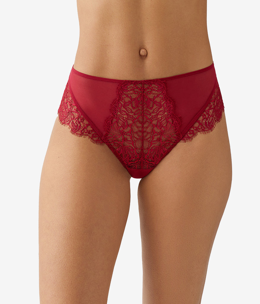 It's On Hi-Waist Thong - Biking Red | Wacoal Sale
