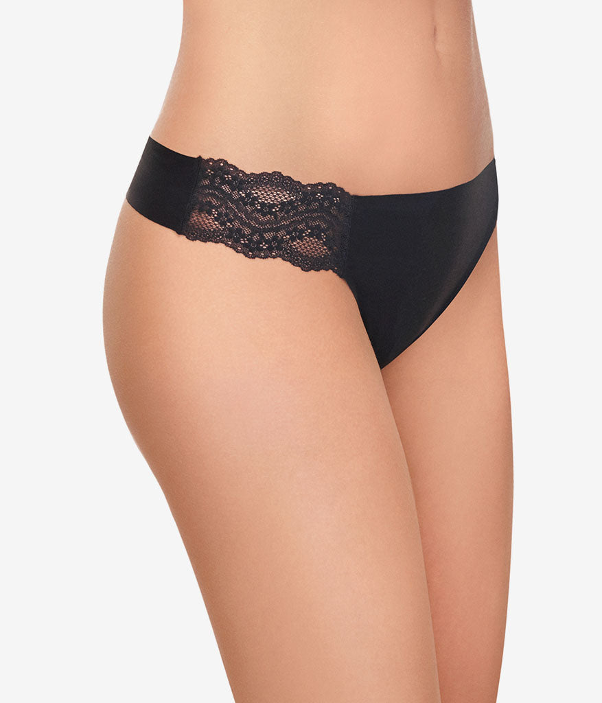 b.bare Thong Panty Pack - Au Natural/Au Natural/Night | Wacoal Latest