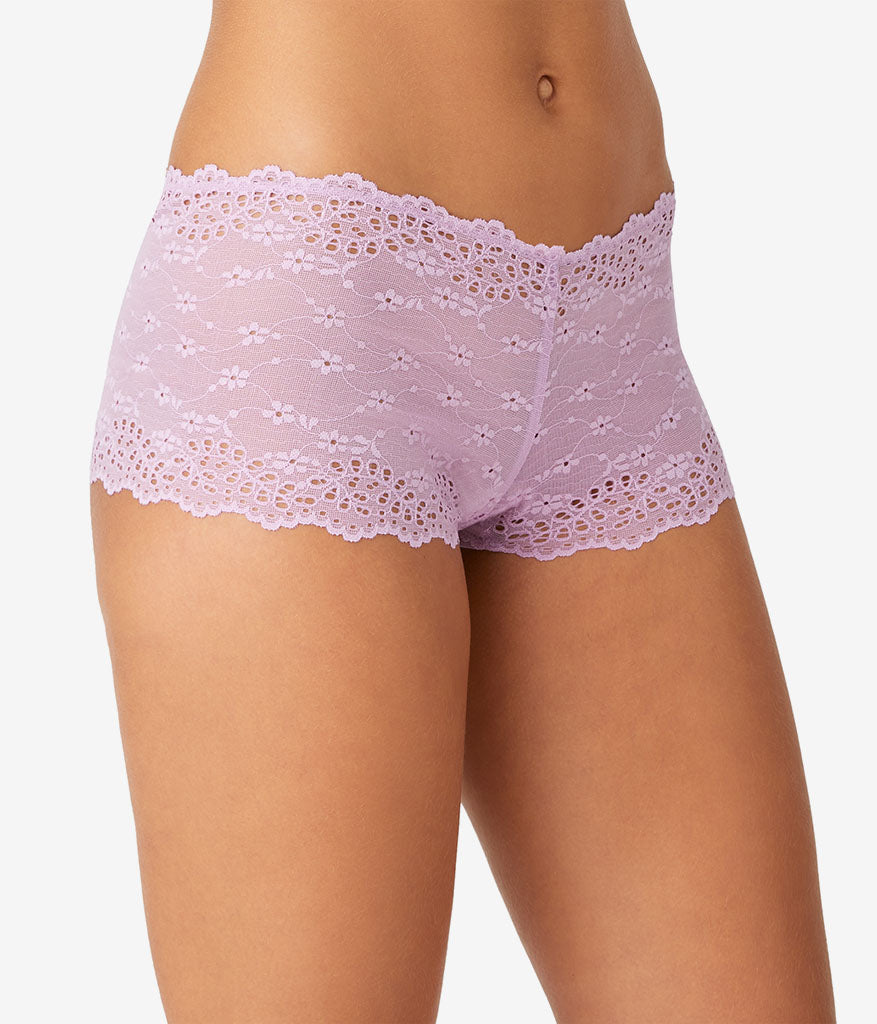 Inspired Eyelet Boyshort - Lavender Herb | Wacoal Best Price