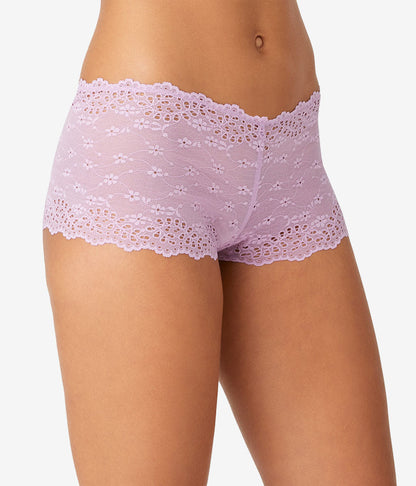 Inspired Eyelet Boyshort - Lavender Herb | Wacoal Best Price