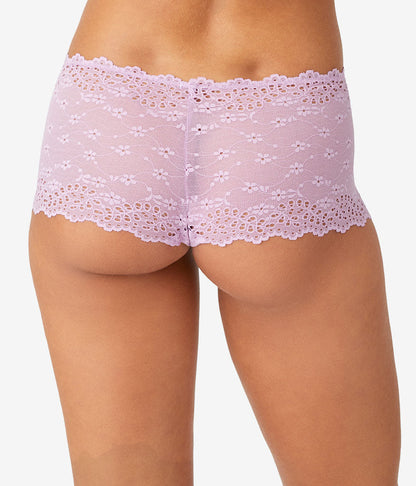 Inspired Eyelet Boyshort - Lavender Herb | Wacoal Best Price