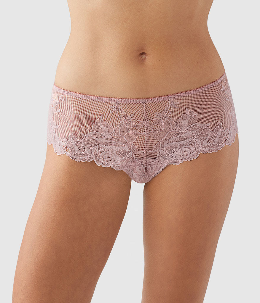 Vivid Attraction Tanga - Woodrose | Wacoal Value