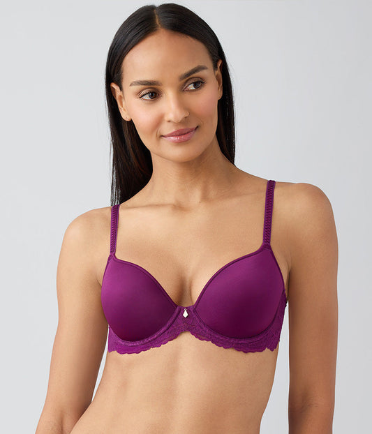 Vivid Attraction T-Shirt Bra - Dark Purple | Wacoal Trending