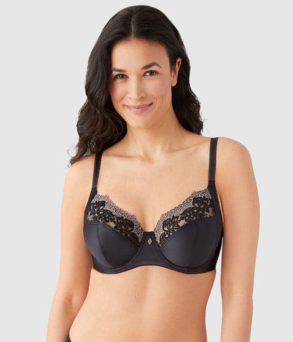 Side Note Underwire Bra - Black | Wacoal Popular
