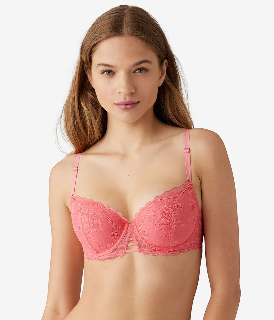 No Strings Attached Contour Bra - Tea Rose | Wacoal Recommended
