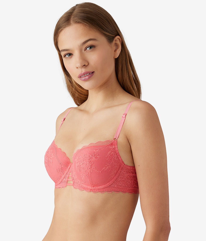 No Strings Attached Contour Bra - Tea Rose | Wacoal Recommended
