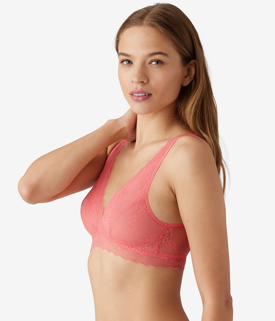 No Strings Attached Bralette - Tea Rose | Wacoal Essential