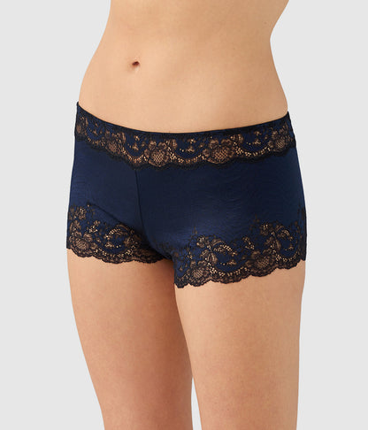 Modern Affair Boyshort - Night Sky/Black | Wacoal Featured