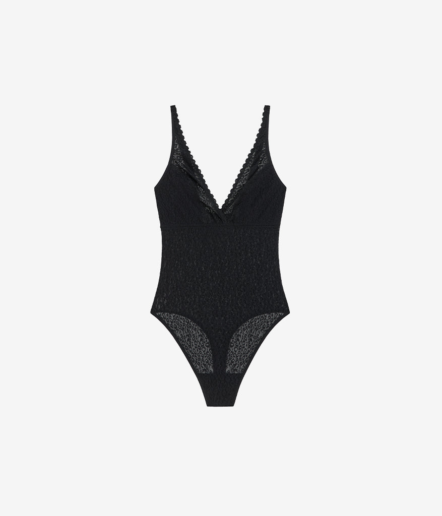 High Bar™ Bodysuit - Black | Wacoal Quality