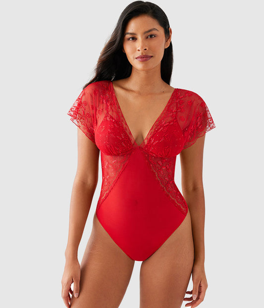 Lifted In Luxury Bodysuit - Equestrian Red | Wacoal Recommended
