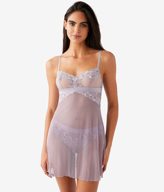 Opening Act Chemise - Minimal Gray | Wacoal Sale