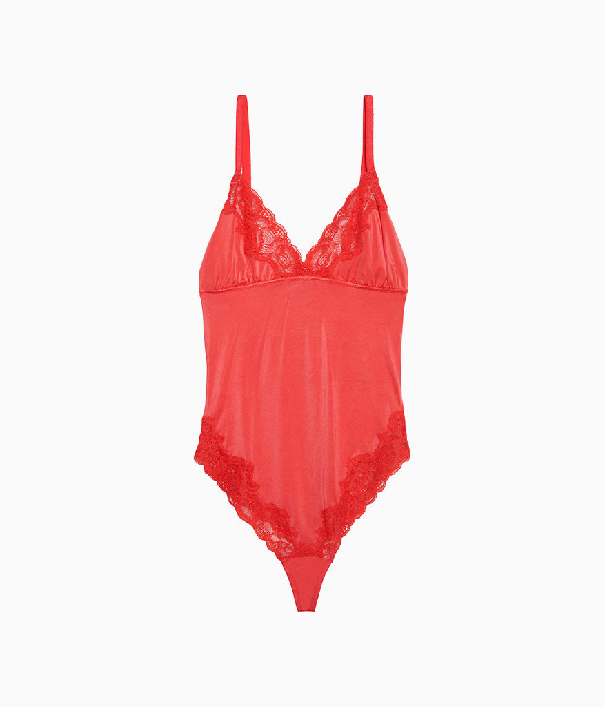 Always Composed Bodysuit - Hibiscus | Wacoal Trusted
