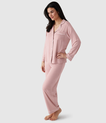 Lease to Lounge Pajama Set - Blush Pink | Wacoal Exclusive