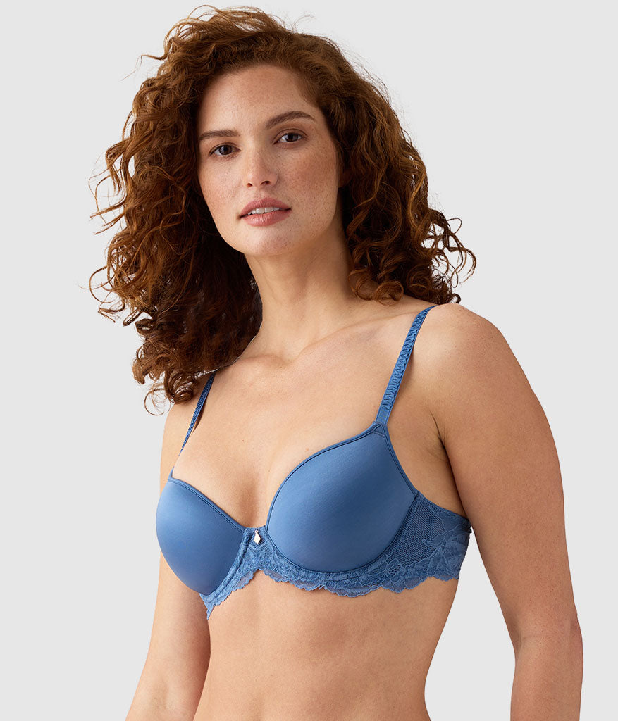 Vivid Attraction T-Shirt Bra - Blue Horizon | Wacoal Quality