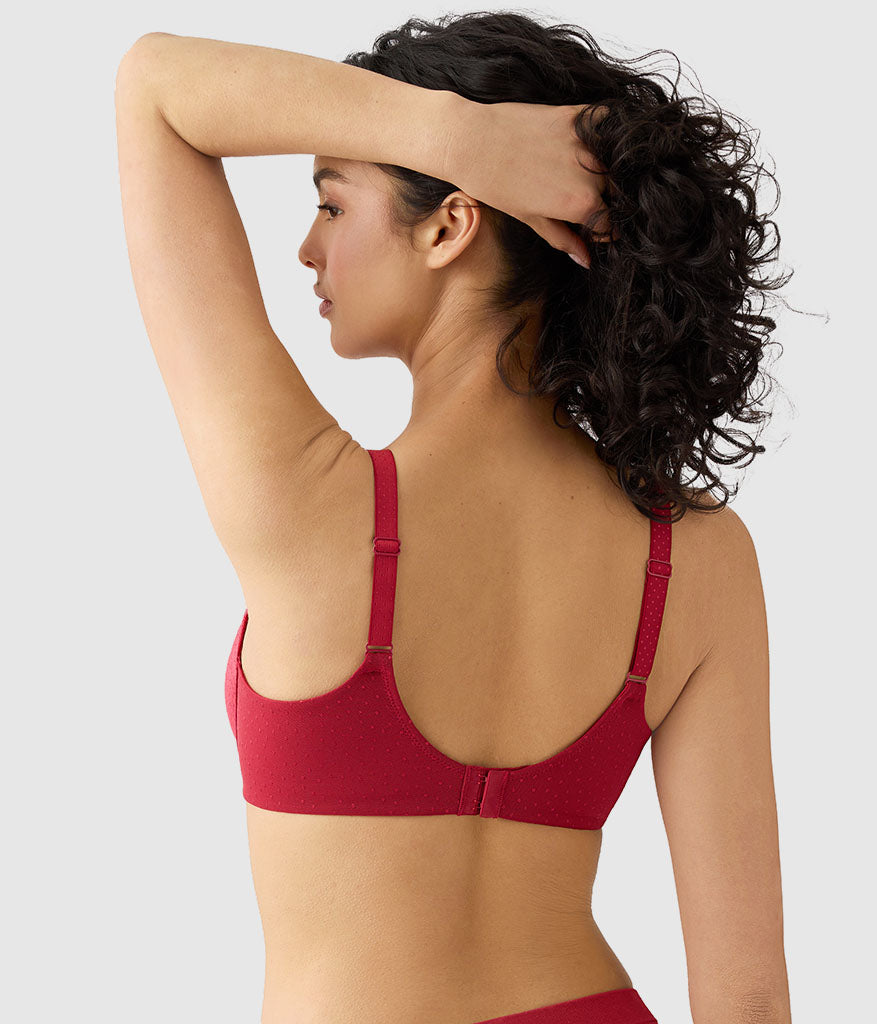 Back Appeal® Underwire Bra - Regina Red | Wacoal Essential