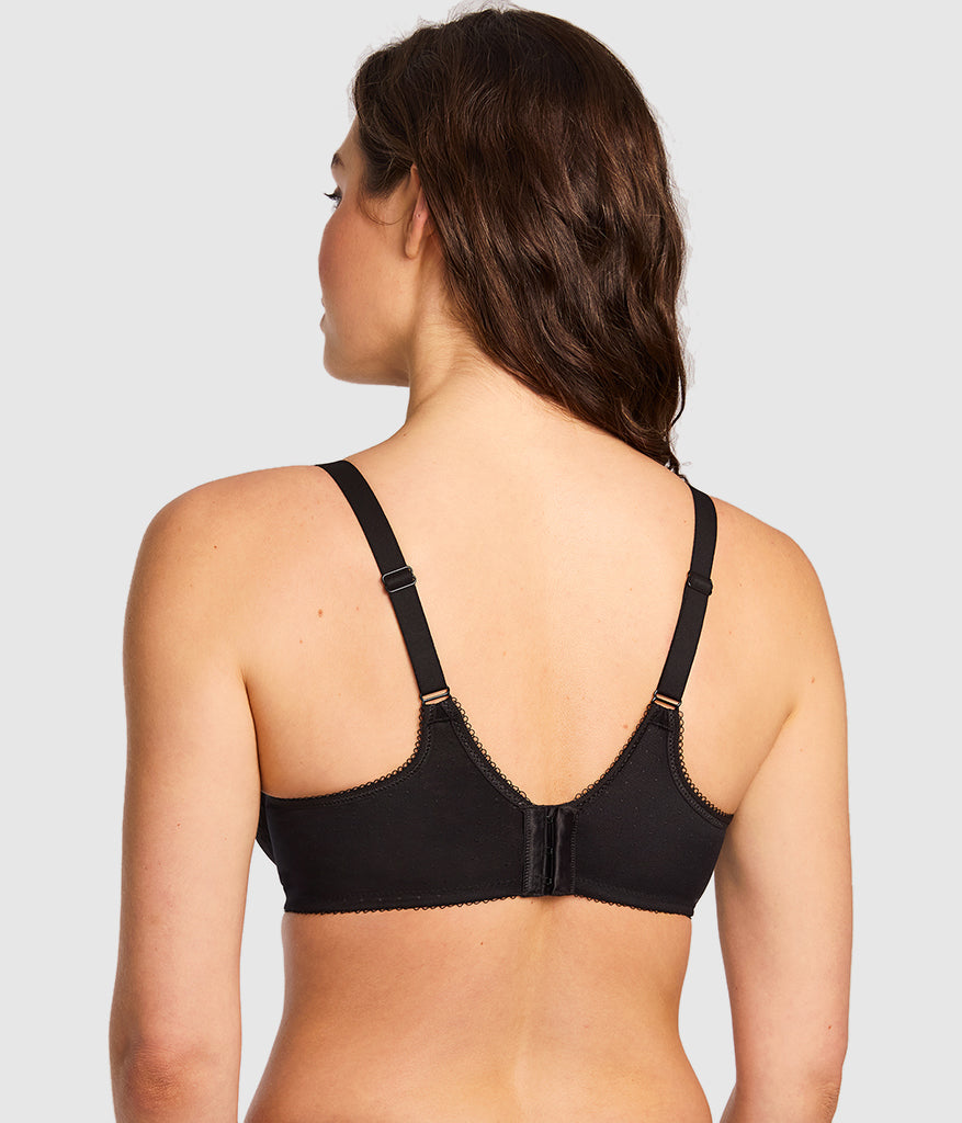 Retro Chic Underwire T-Shirt Bra - Black | Wacoal Sale