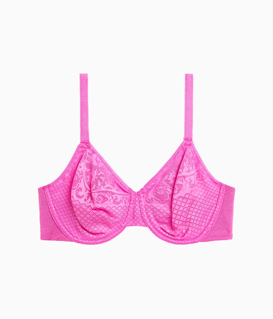 Visual Effects Minimizer Bra - Wild Azalea | Wacoal Value