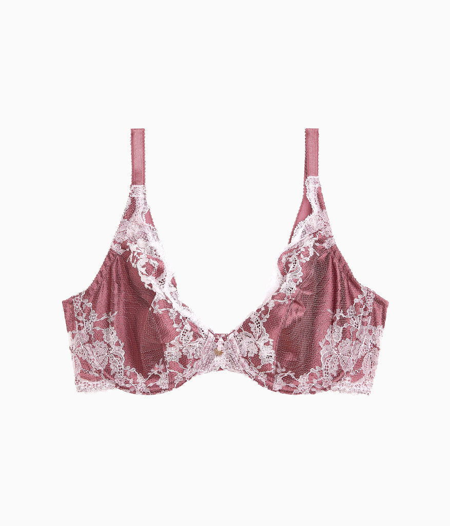 Modern Affair Plunge Underwire Bra - Rose Brown/Cradle Pink | Wacoal Sale