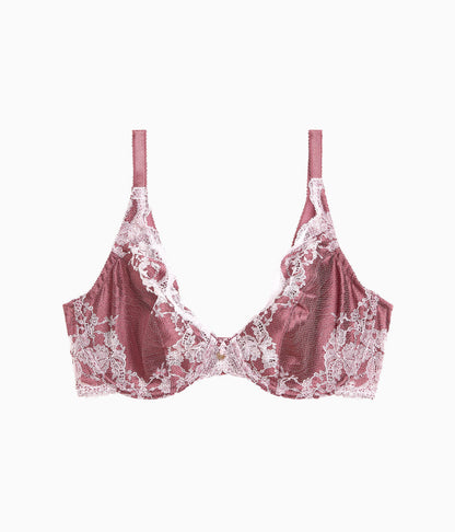 Modern Affair Plunge Underwire Bra - Rose Brown/Cradle Pink | Wacoal Sale