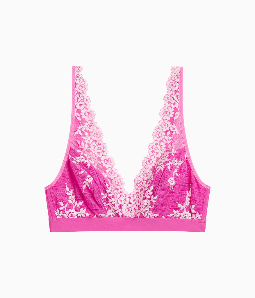 Embrace Lace® Wire Free Bralette - Wild Azalea/Cradle Pink | Wacoal Special Offer