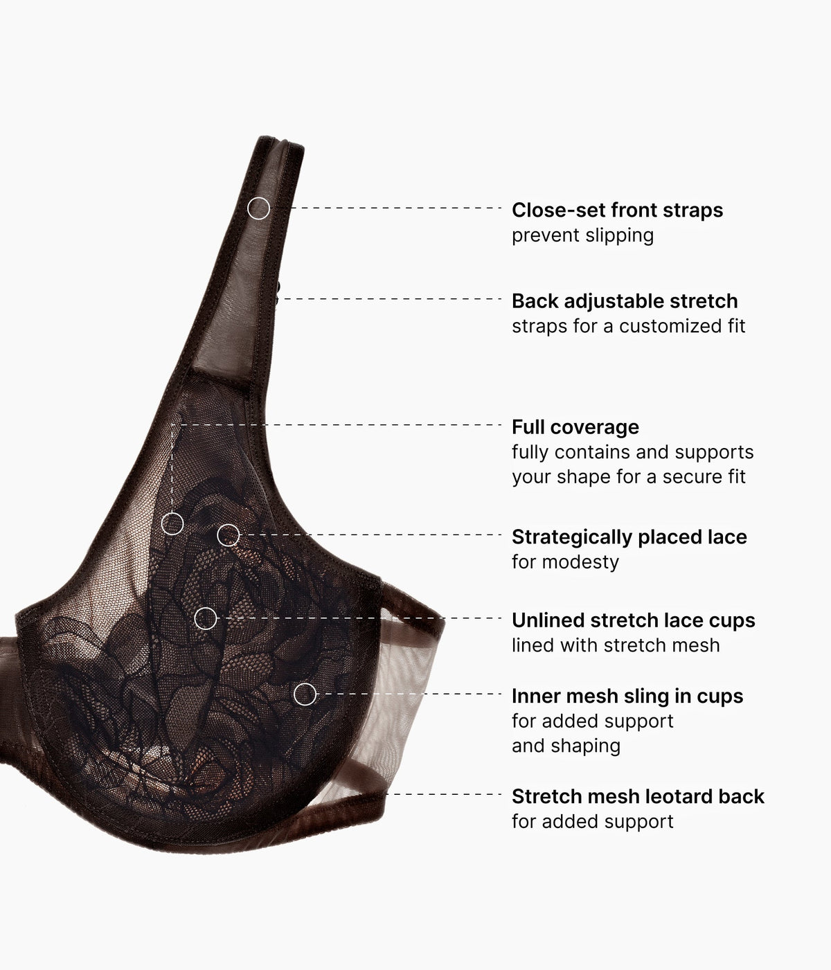 Stark Beauty Underwire Bra - Black | Wacoal Top Pick