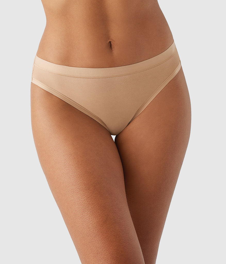 Understated Cotton Bikini - Praline | Wacoal Classic