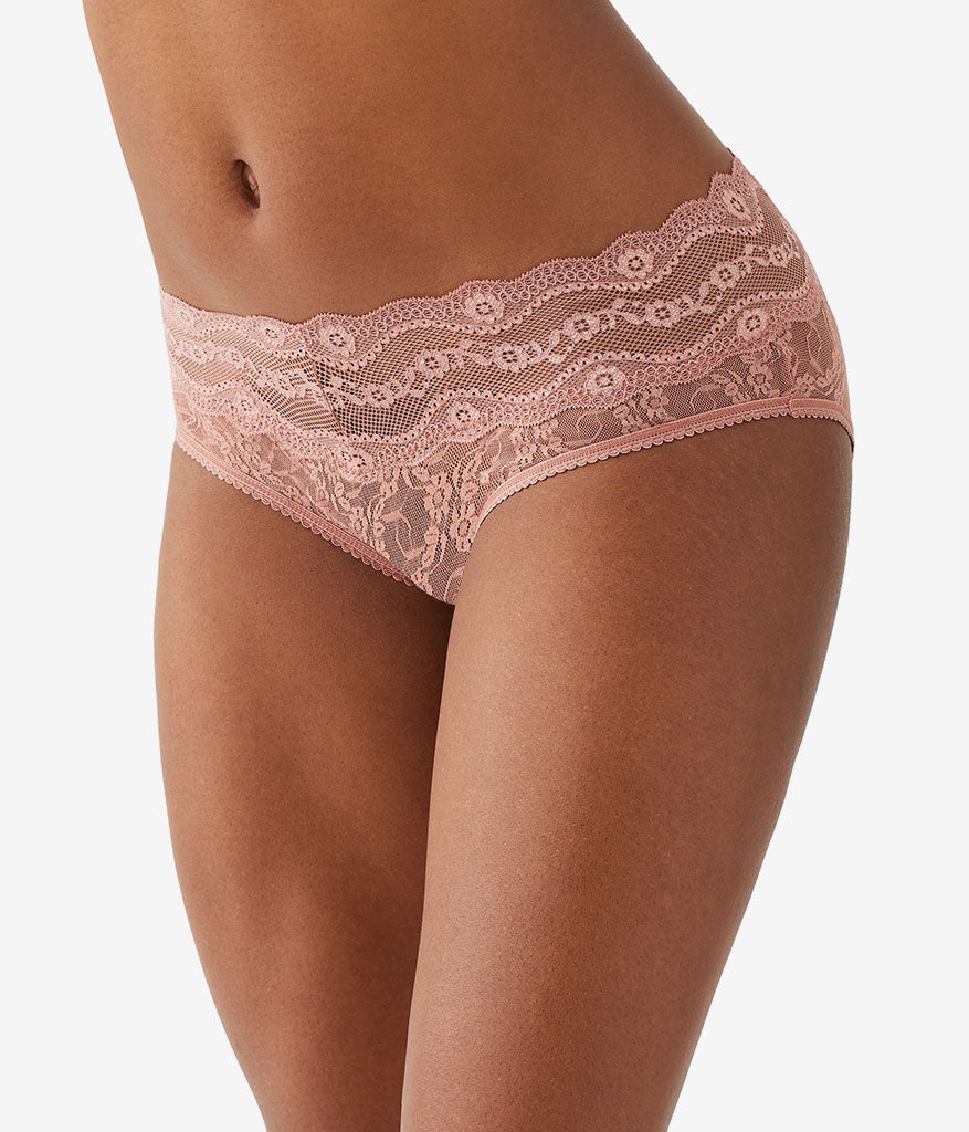 Lace Kiss Hipster - Burlwood | Wacoal Deals