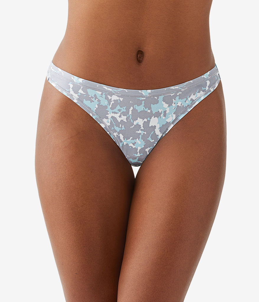 Future Foundation Thong - Dream Blue/Gray Camouflage | Wacoal Premium