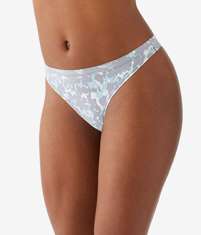 Future Foundation Thong - Dream Blue/Gray Camouflage | Wacoal Premium