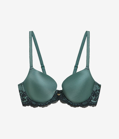 Modern Affair T-Shirt Bra - Silver Pine/Black | Wacoal Signature