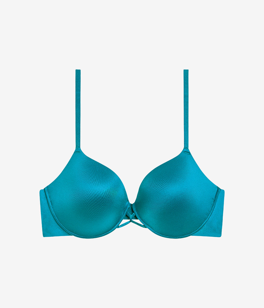 Undercover Plunge T-Shirt Bra - Deep Lake | Wacoal Trusted