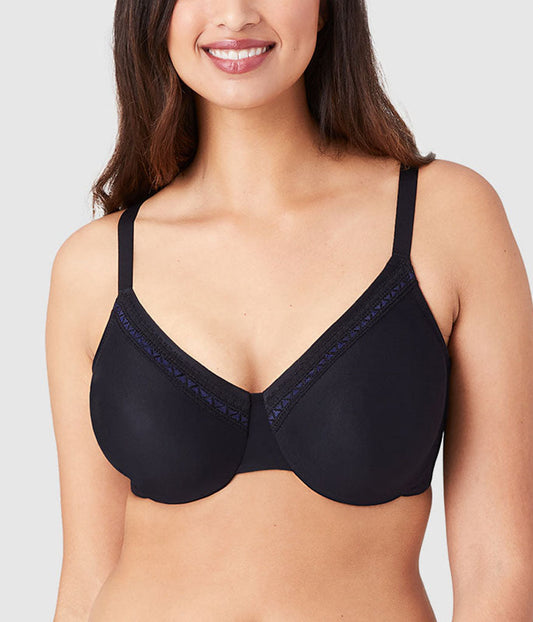 Perfect Primer Full Figure Underwire Bra - Black | Wacoal Featured