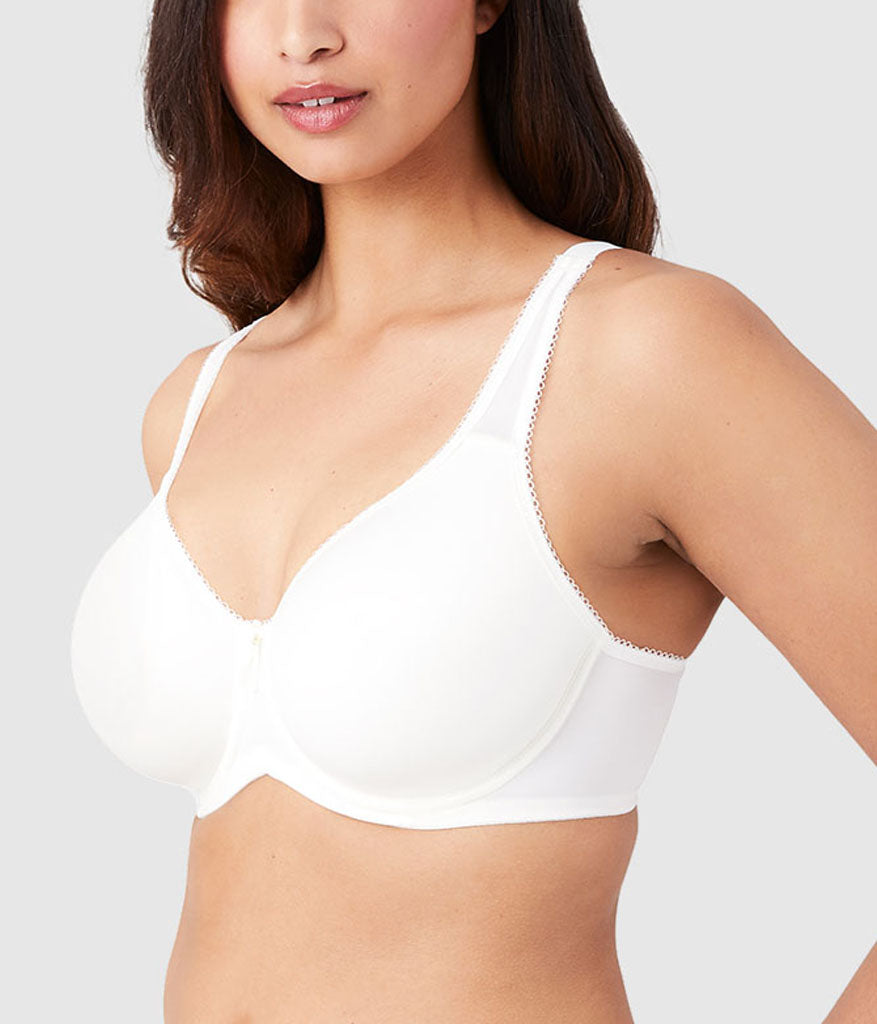 Basic Beauty Spacer Underwire T-Shirt Bra - White | Wacoal Great Value