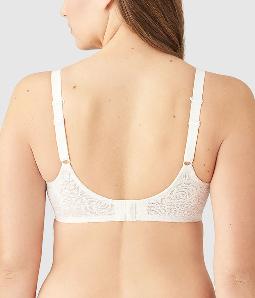Halo Lace Underwire Bra - Ivory | Wacoal Discount