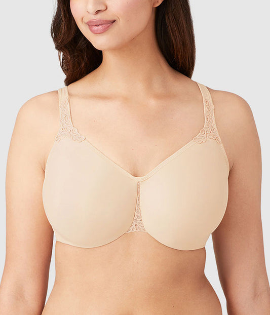 Bodysuede Ultra Full Figure Seamless Underwire Bra - Sand | Wacoal Value