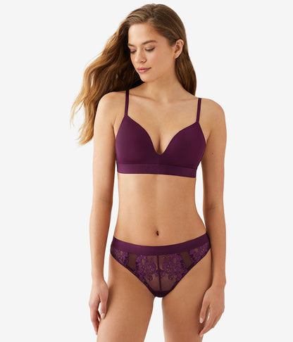 Opening Act Wire Free T-Shirt Bra - Potent Purple | Wacoal Value