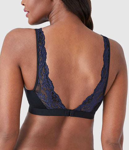 Instant Icon® Bralette - Black/Eclipse | Wacoal Signature
