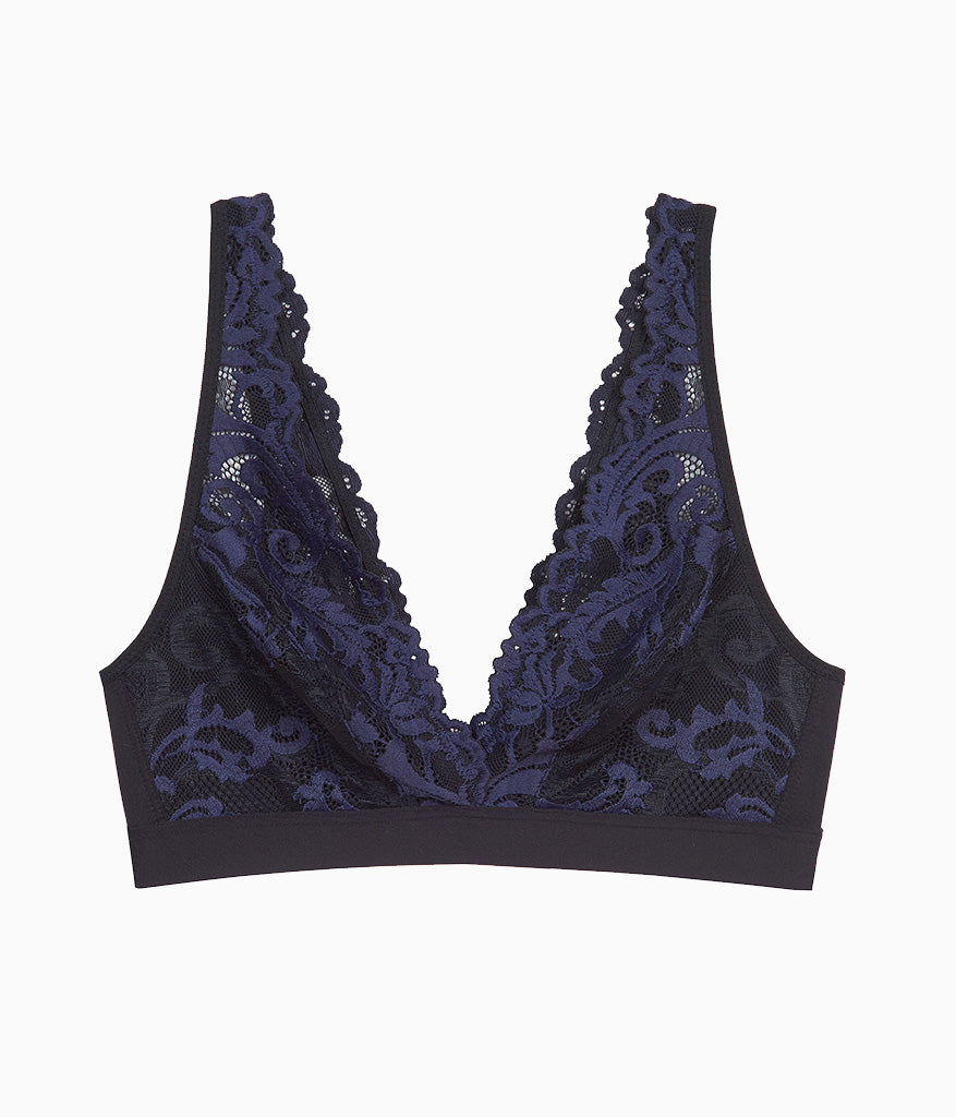 Instant Icon® Bralette - Black/Eclipse | Wacoal Signature
