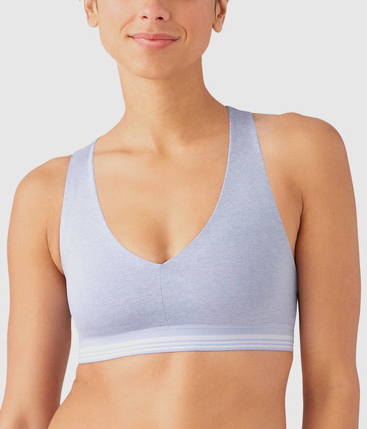 b.active Racerback Sport Bralette - Cosmic Sky Heather | Wacoal Trusted