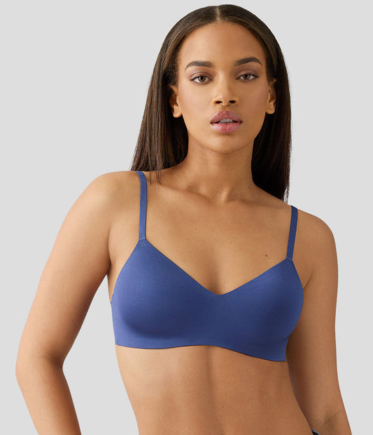Spotlight Wire Free T-Shirt Bra - Crown Blue | Wacoal Recommended
