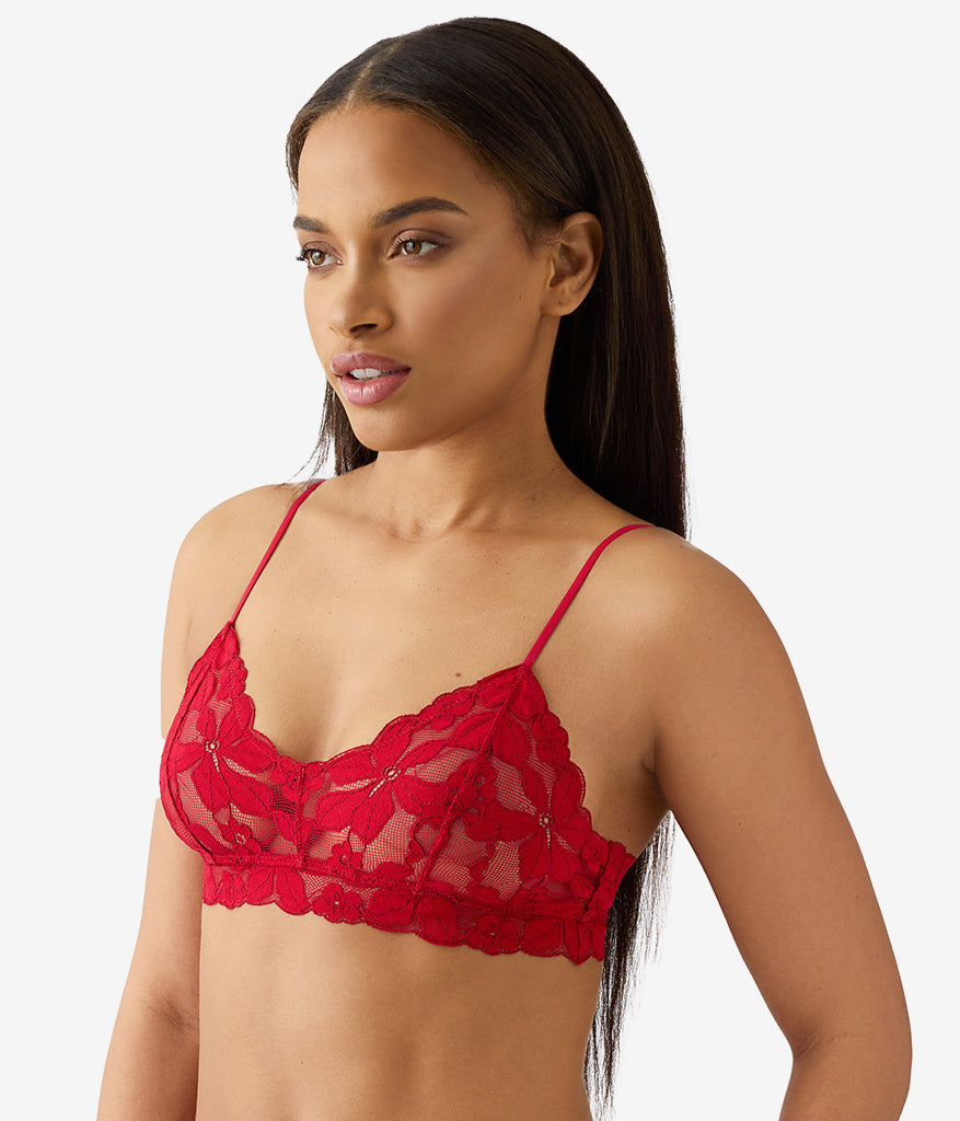 Feeling Famous Bralette - Chili Pepper/Biking Red | Wacoal Essential