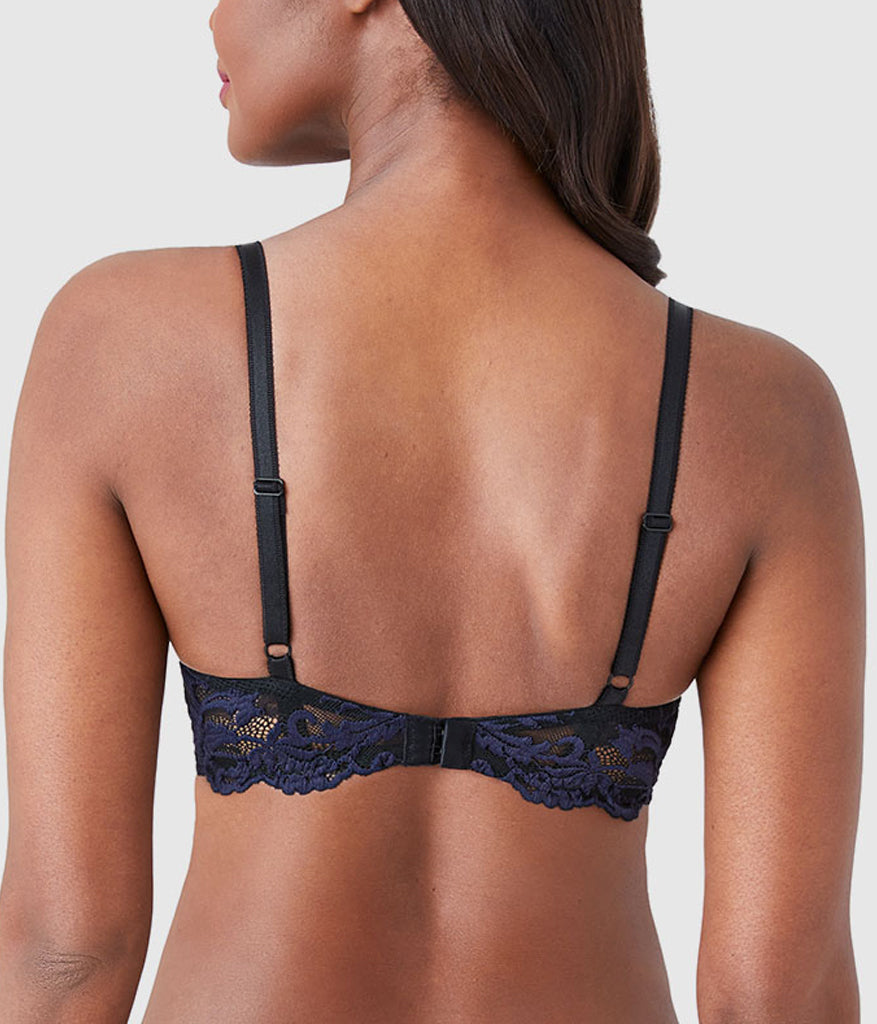 Instant Icon® Underwire Bra - Black/Eclipse | Wacoal Discount