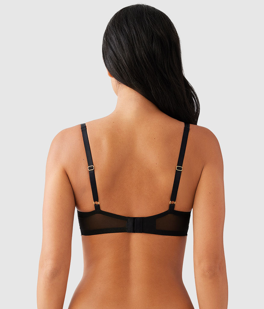 Midnight Soiree Underwire Bra - Caviar | Wacoal Essential