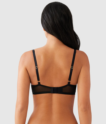 Midnight Soiree Underwire Bra - Caviar | Wacoal Essential
